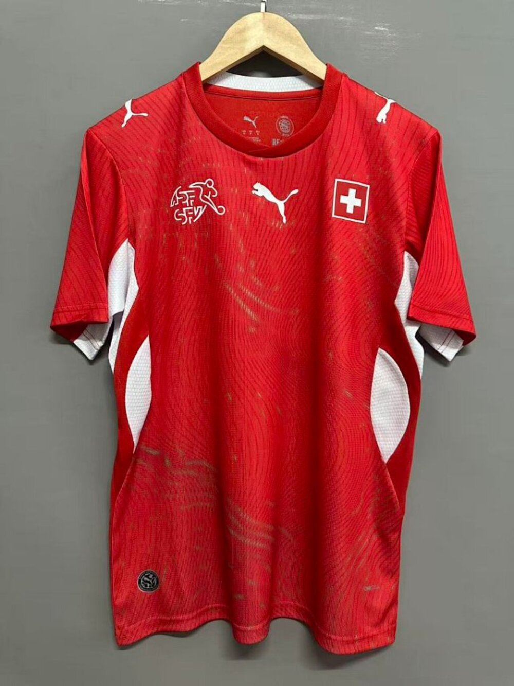 Switzerland Home Football Jersey